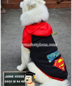 Áo superman cho chó lớn - Balo cho chó mèo - quần áo khủng long cho chó mèo - quần áo tết cho chó mèo - trang phục siêu nhân Junie House - Trang phục hiệp sĩ cao bồi cho chó - Đồ Minions - Đồ cướp biển cho chó
